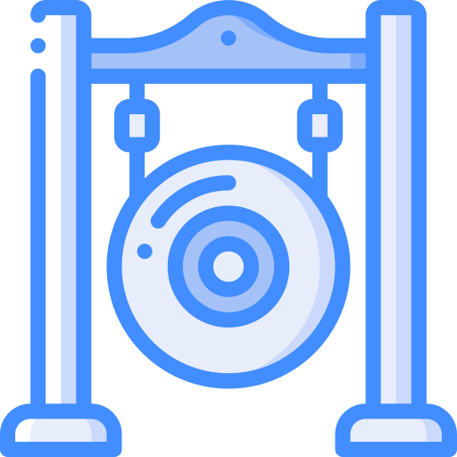 gong Basic Miscellany Blue ikona
