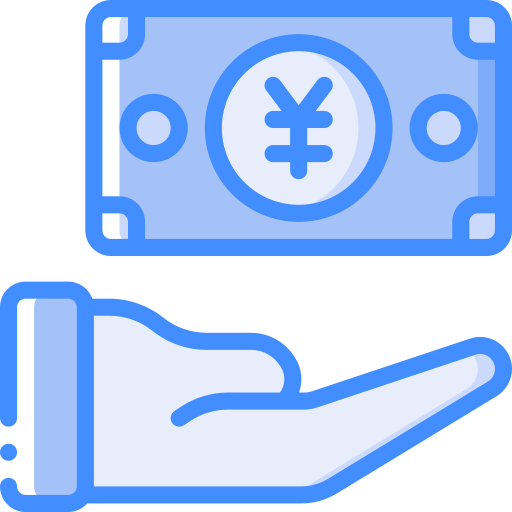 yen Basic Miscellany Blue icon