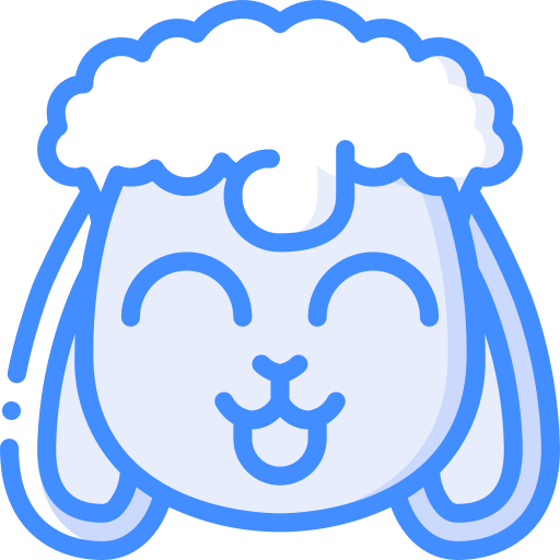 oveja Basic Miscellany Blue icono