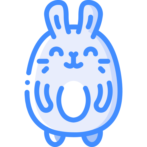 Rabbit Basic Miscellany Blue icon