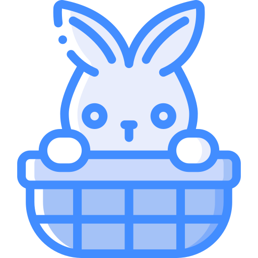 うさぎ Basic Miscellany Blue icon