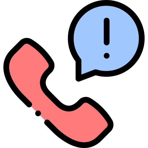 Emergency call Detailed Rounded Lineal color icon