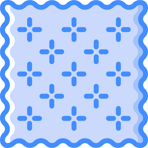 tessuto Basic Miscellany Blue icona