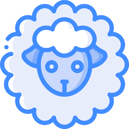 wollstoff Basic Miscellany Blue icon
