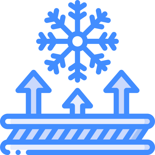 sneeuwbestendige stof Basic Miscellany Blue icoon