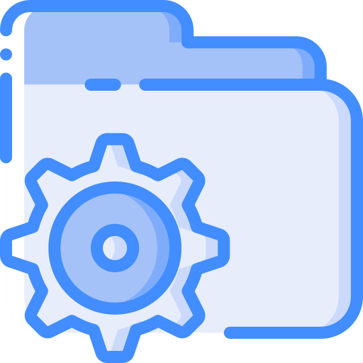 Folder Basic Miscellany Blue icon