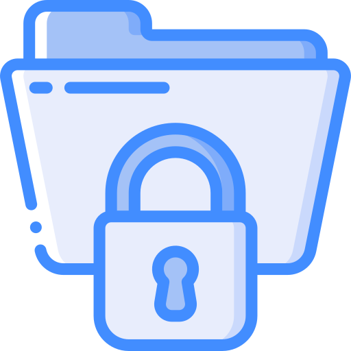 Locked Basic Miscellany Blue icon