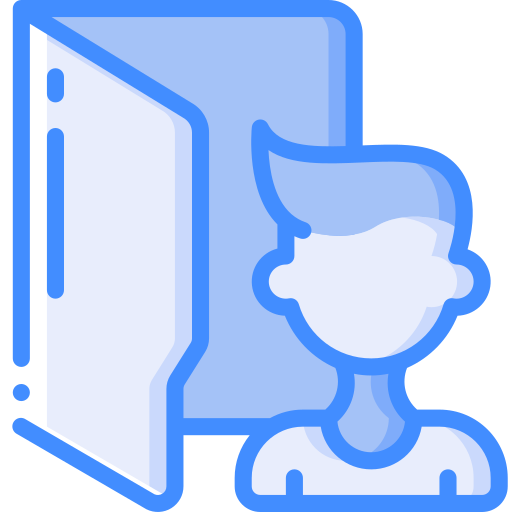 Folder Basic Miscellany Blue icon