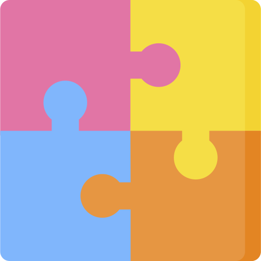 Puzzle pieces Special Flat icon