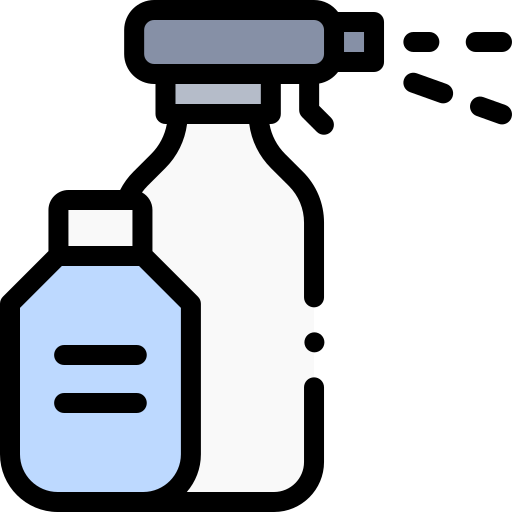 Numb spray Detailed Rounded Lineal color icon
