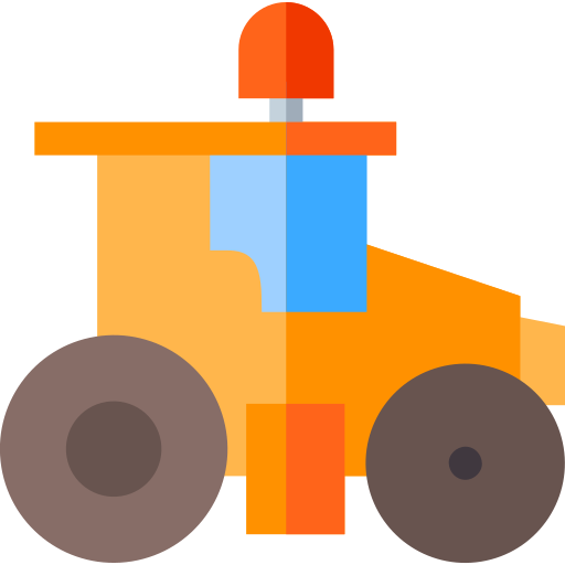traktor Basic Straight Flat icon