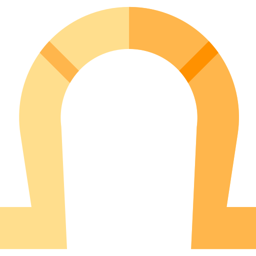 편자 Basic Straight Flat icon