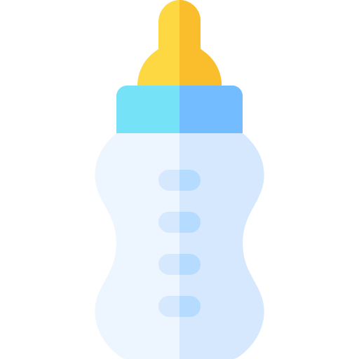 butelka dla dziecka Basic Rounded Flat ikona