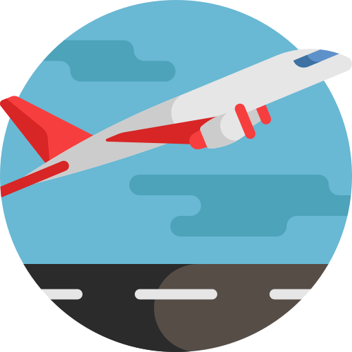 Take off Detailed Flat Circular Flat icon