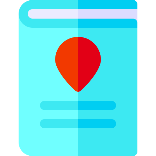 Travel guide Basic Rounded Flat icon
