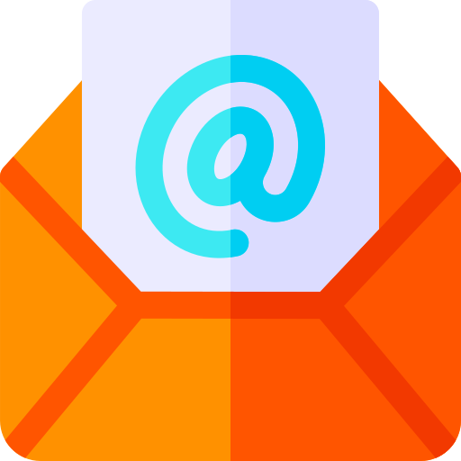email Basic Rounded Flat icon