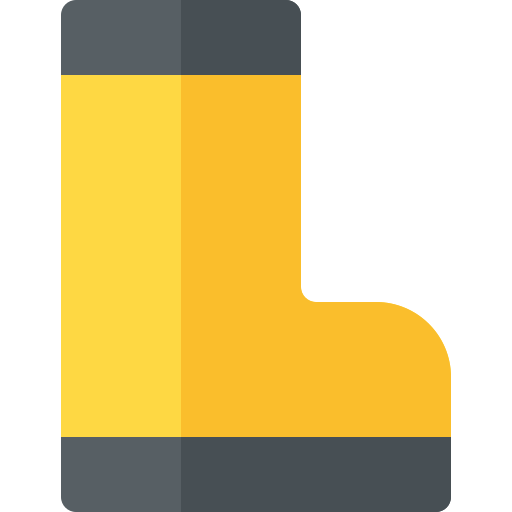 부츠 Basic Rounded Flat icon