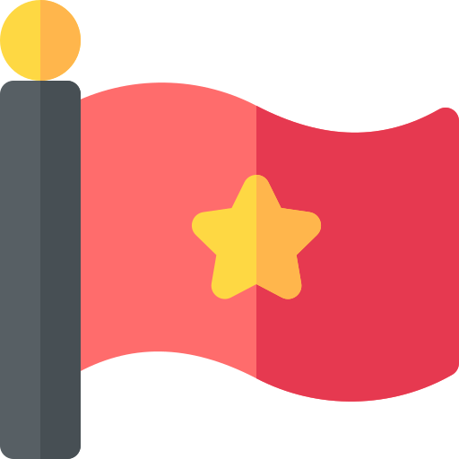 깃발 Basic Rounded Flat icon