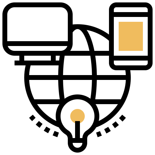 接続中 Meticulous Yellow shadow icon