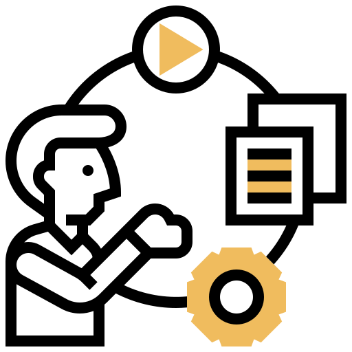 Content management system Meticulous Yellow shadow icon