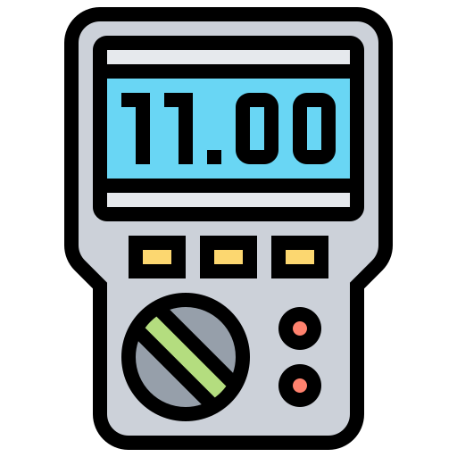 Multimeter Meticulous Lineal Color icon
