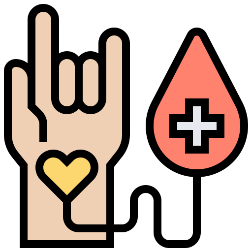 献血 Meticulous Lineal Color icon