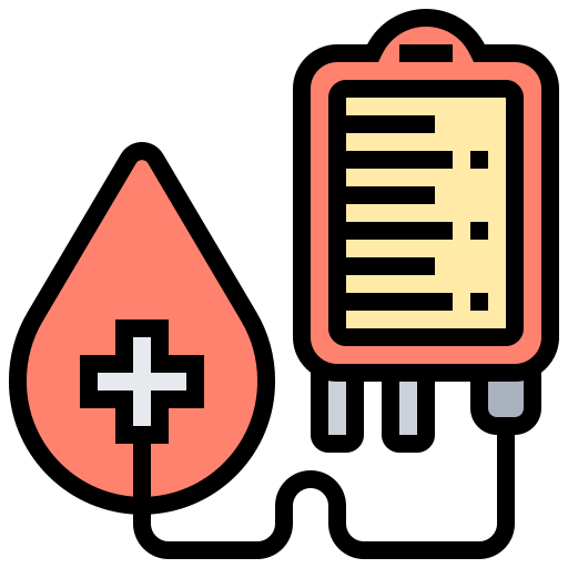 Blood transfusion Meticulous Lineal Color icon
