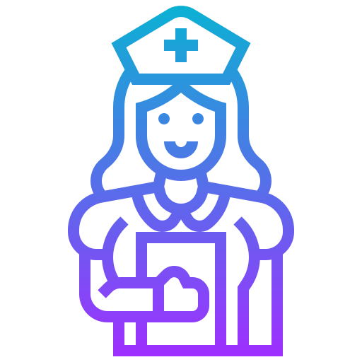 Медсестра Meticulous Gradient иконка