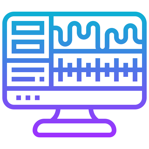 edición de sonido Meticulous Gradient icono