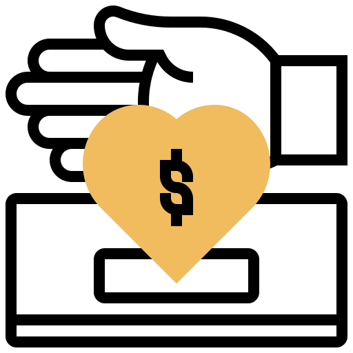 spenden Meticulous Yellow shadow icon