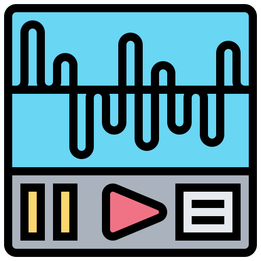 Audio Meticulous Lineal Color icon