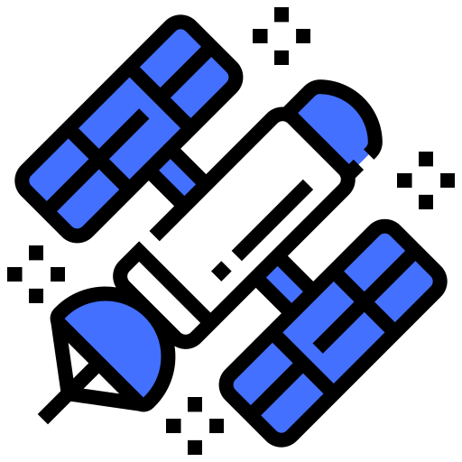 衛星 Inipagistudio Blue icon