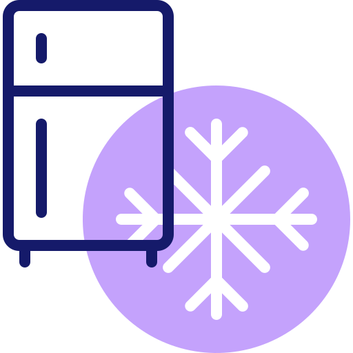 Refrigerator Inipagistudio Lineal Color icon