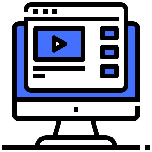 ビデオ Inipagistudio Blue icon