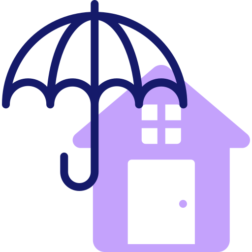 Umbrella Inipagistudio Lineal Color icon