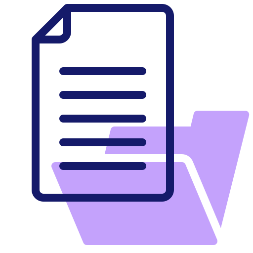 documento Inipagistudio Lineal Color icono