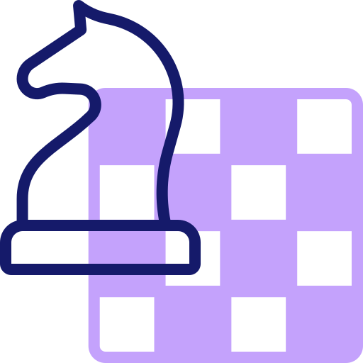ajedrez Inipagistudio Lineal Color icono