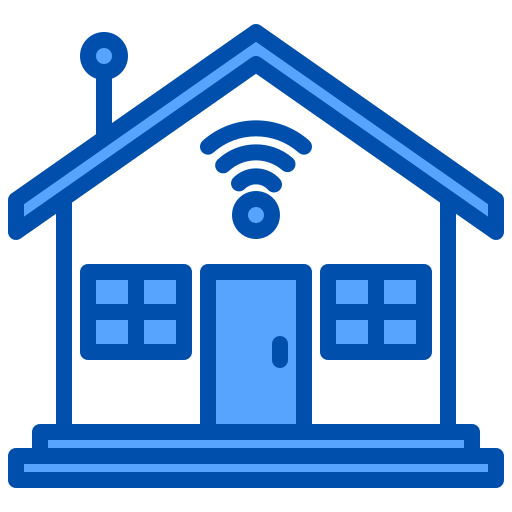 intelligentes zuhause xnimrodx Blue icon