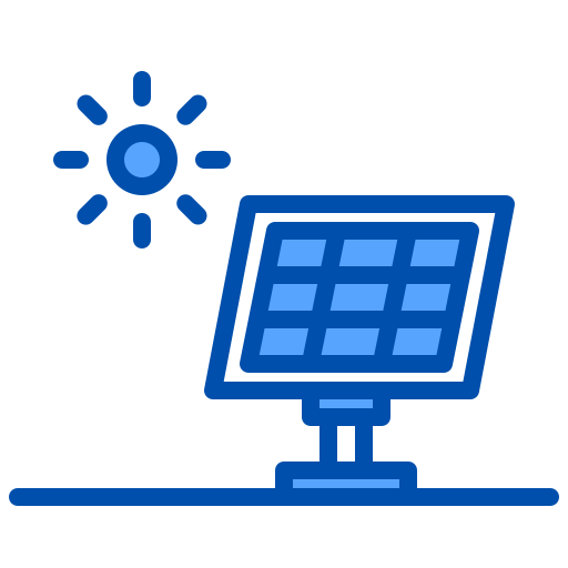 célula solar xnimrodx Blue icono