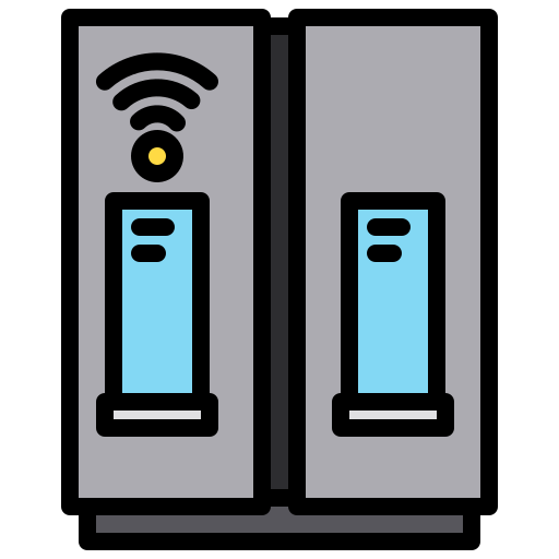 refrigerador xnimrodx Lineal Color icono