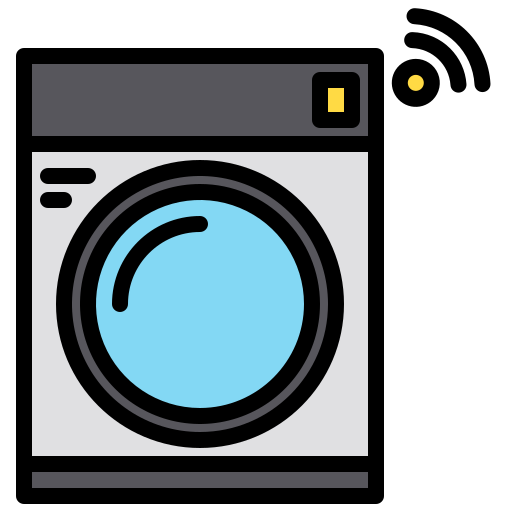 lavatrice intelligente xnimrodx Lineal Color icona