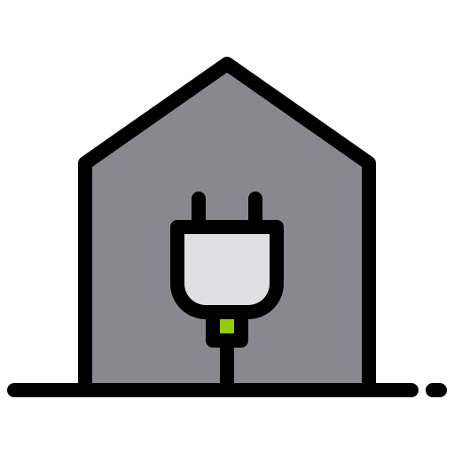 Smart house xnimrodx Lineal Color icon