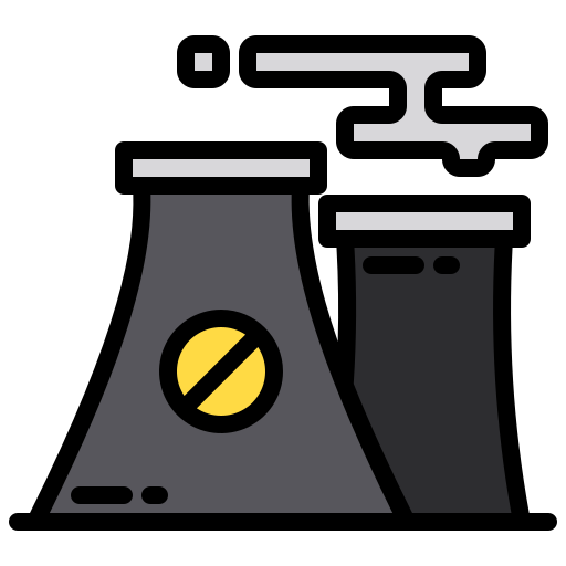 jądrowy xnimrodx Lineal Color ikona