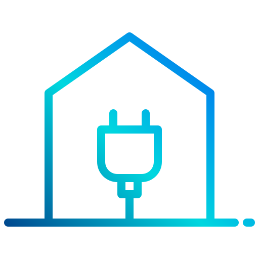 Smart house xnimrodx Lineal Gradient icon