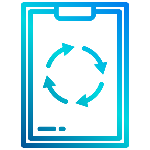 reciclar xnimrodx Lineal Gradient icono