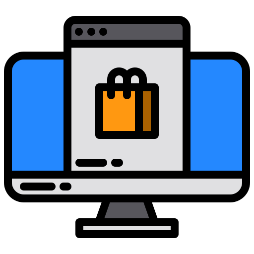 Online shopping xnimrodx Lineal Color icon