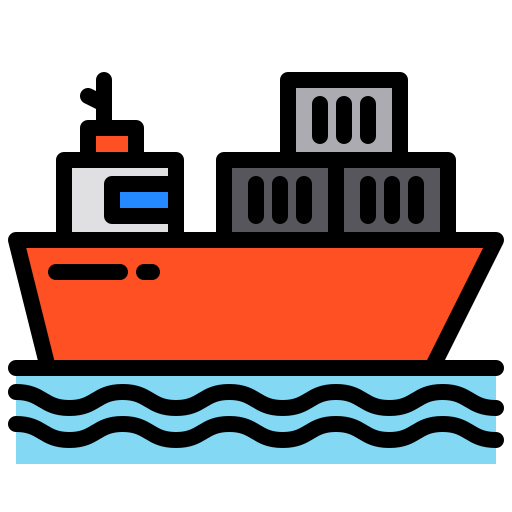 Ship xnimrodx Lineal Color icon
