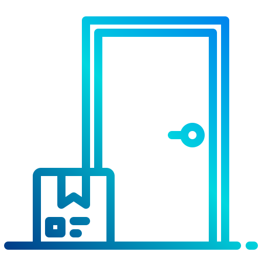 puerta a puerta xnimrodx Lineal Gradient icono