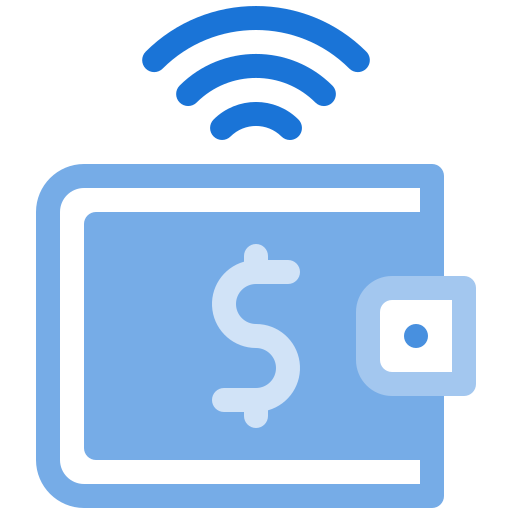 e-wallet Fatima Blue icon
