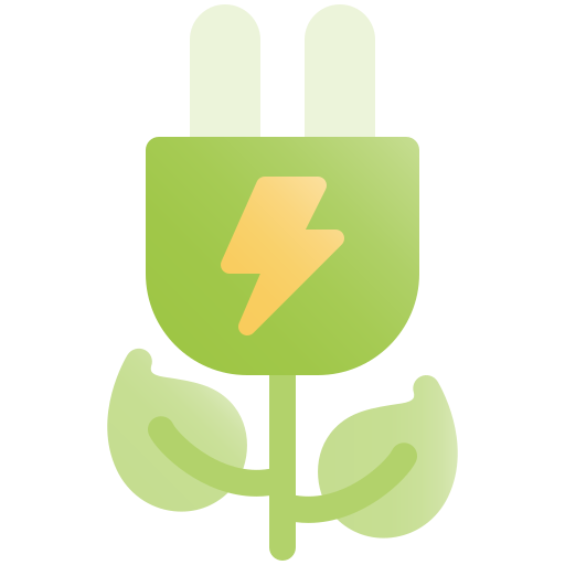Green energy Fatima Flat icon